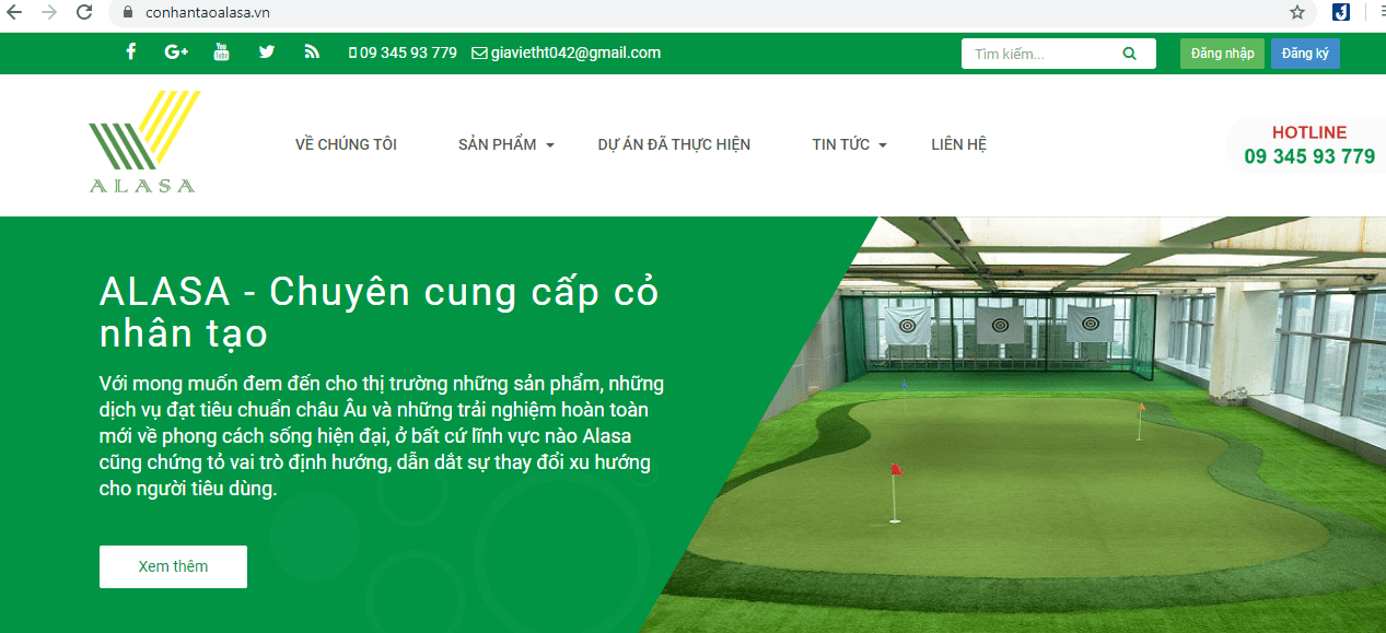 công ty cung cấp cỏ nhân tạo Sài Gòn