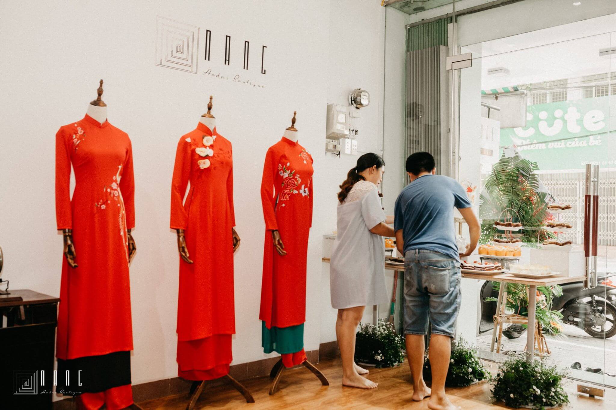 Cửa hàng cho thuê áo dài Đà Nẵng