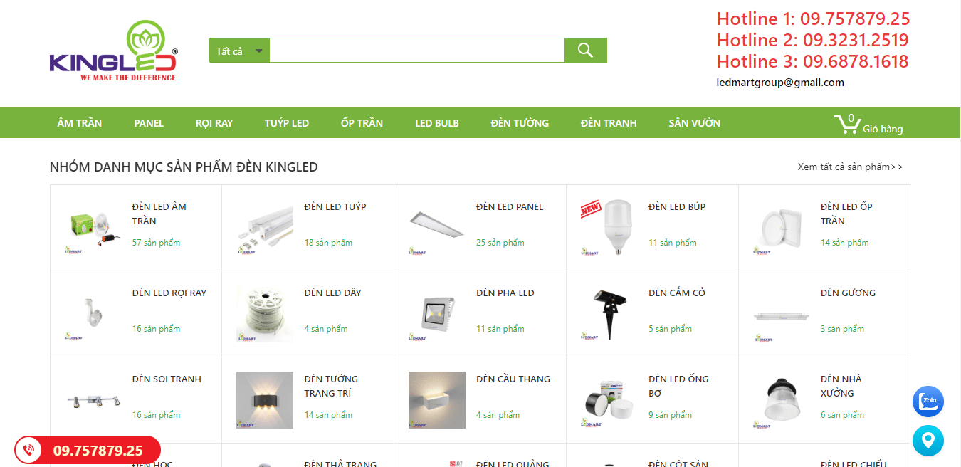 đèn led ở Đà Nẵng