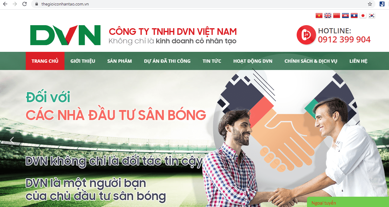 Công Ty Cung Cấp Mặt Cỏ Nhân Tạo Sài Gòn