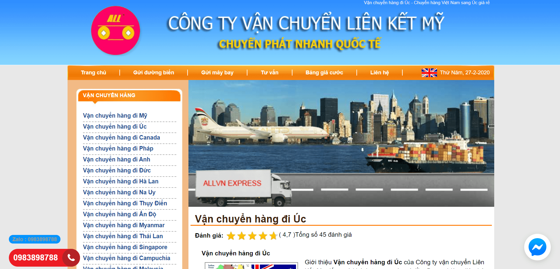gửi hàng đi úc tại Sài Gòn - Gửi Hàng Đi Úc Nhanh Ở Sài Gòn