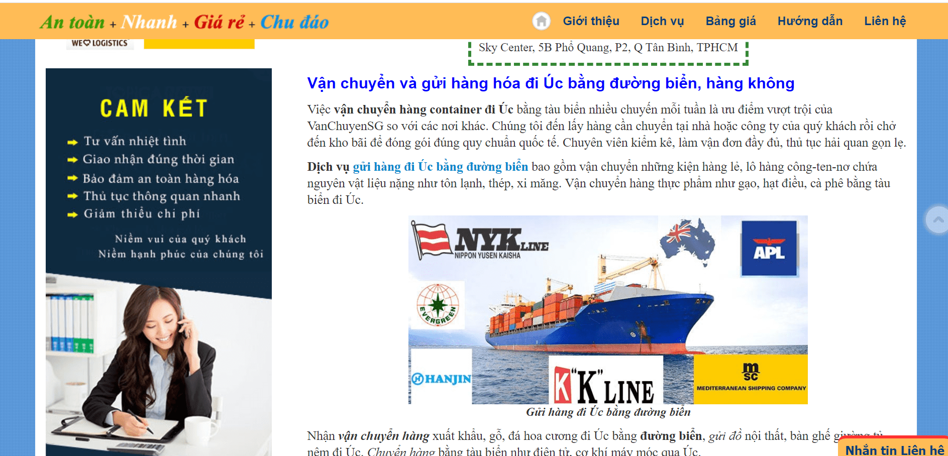 gửi hàng đi úc tại Sài Gòn gửi hàng đi úc tại Sài Gòn
