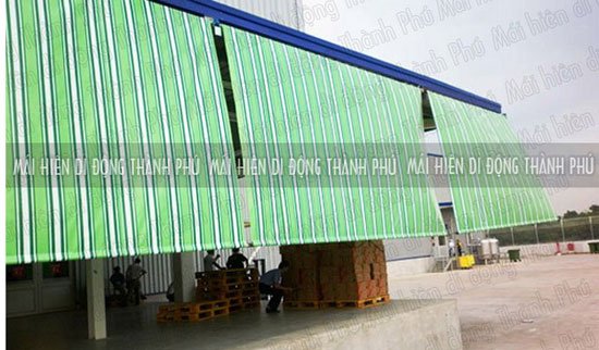 dịch vụ lắp đặt mái hiên di động sg