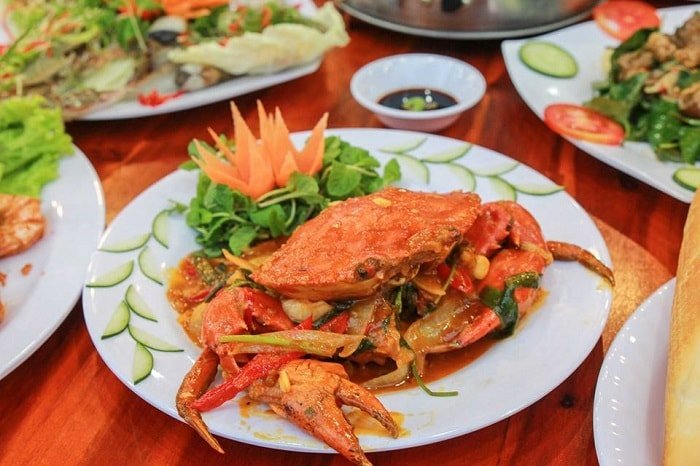 ăn nhà hàng hải sản Đà Nẵng ngon