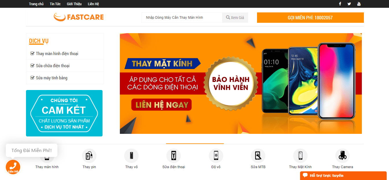 sửa điện thoại sài gòn
