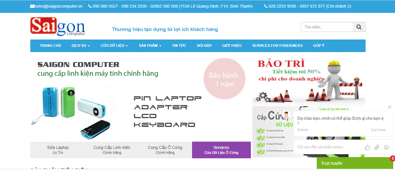 sửa máy tính Sài Gòn sửa máy tính Sài Gòn