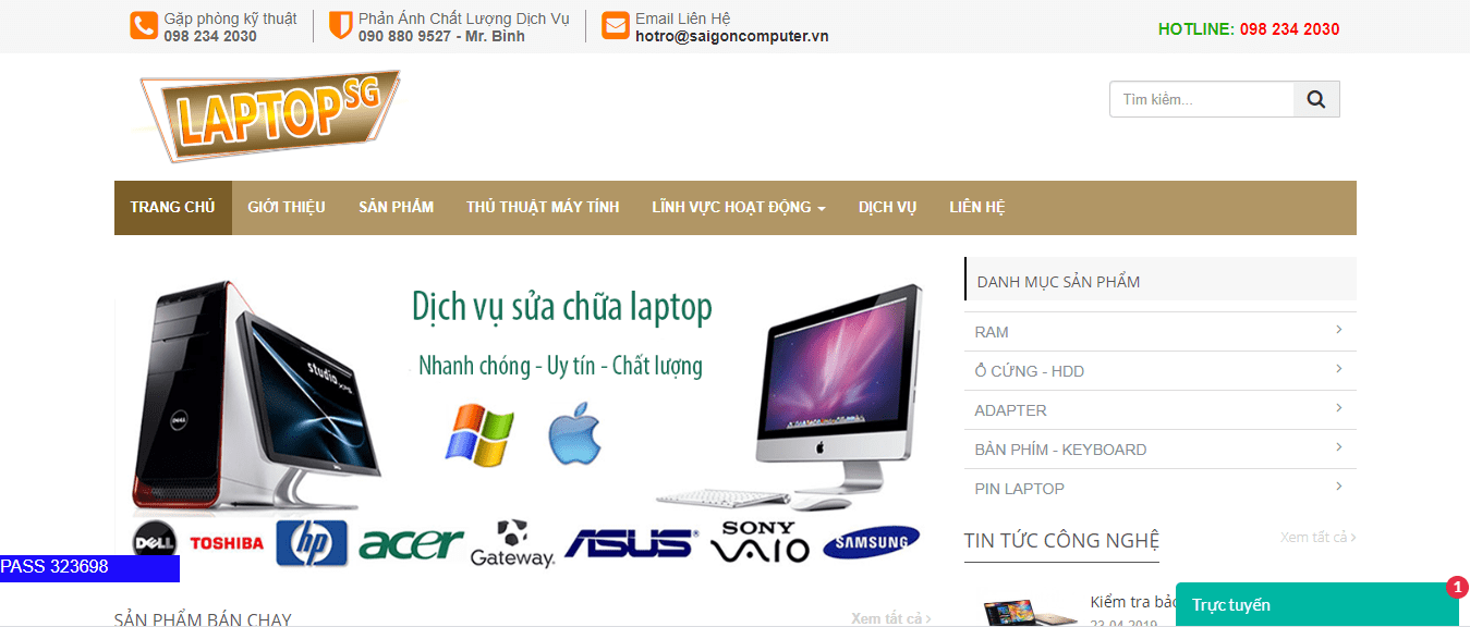 sửa máy tính Sài Gòn sửa máy tính Sài Gòn