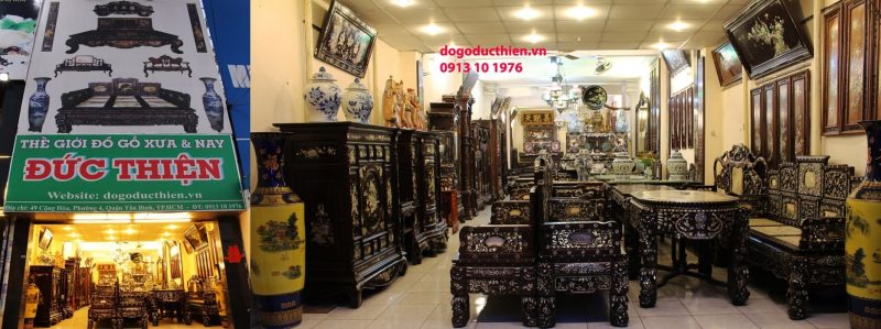 Đồ gỗ xưa và nay tại Đức Thiện
