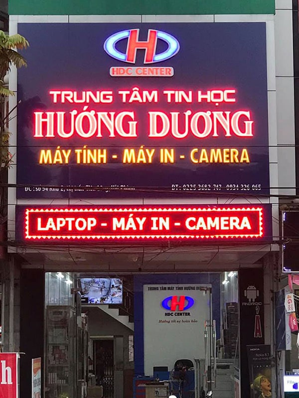 đổ mực máy in hải phòng Trung Tâm Tin Học Hướng Dương