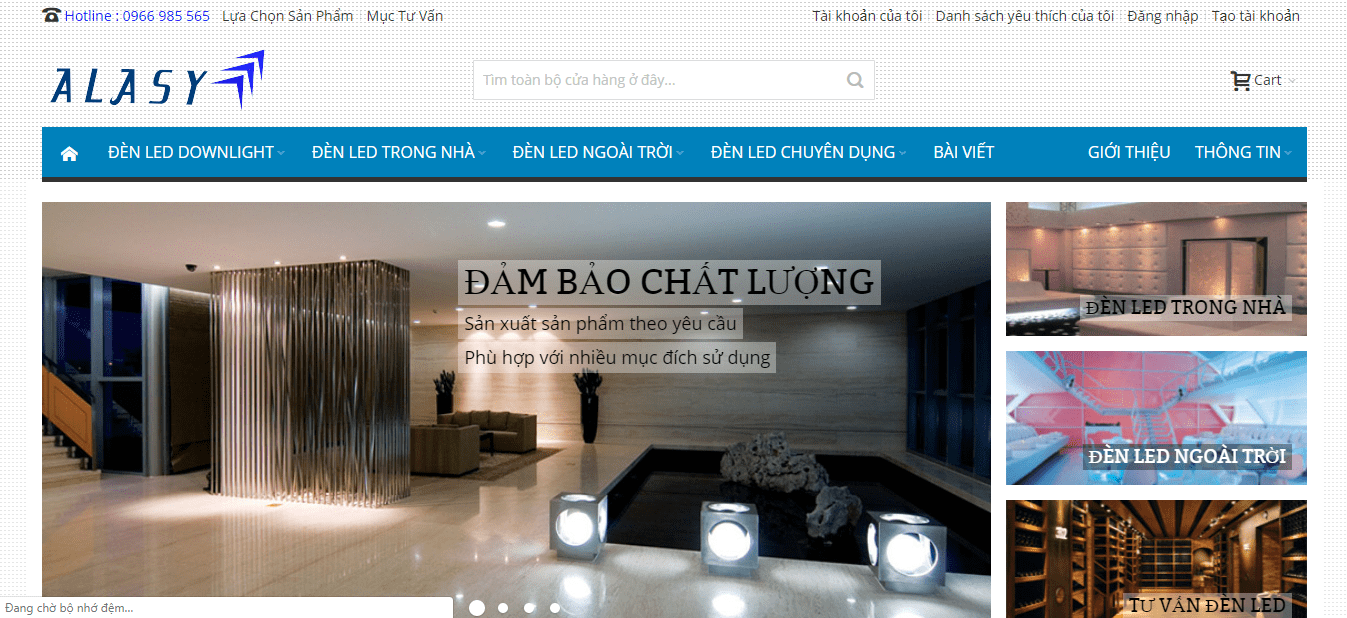 cửa hàng đèn led hồ chí minh