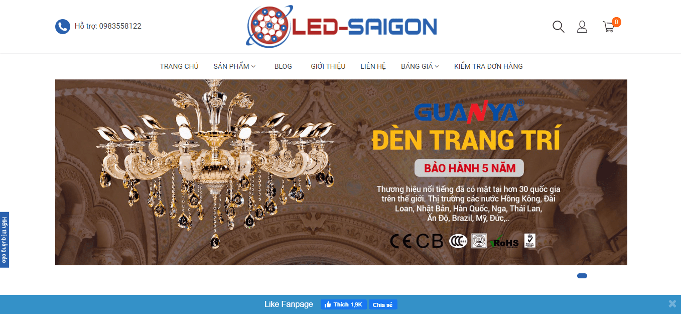 đèn led sài gòn