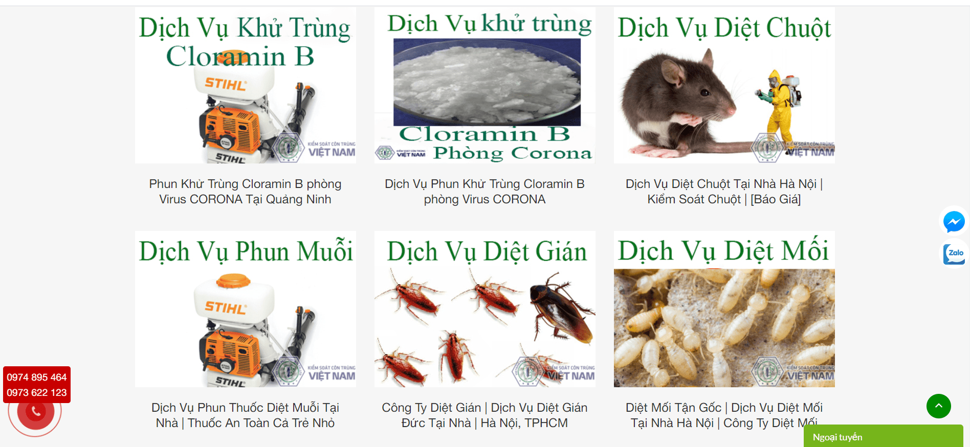 diệt chuột Hà Nội
