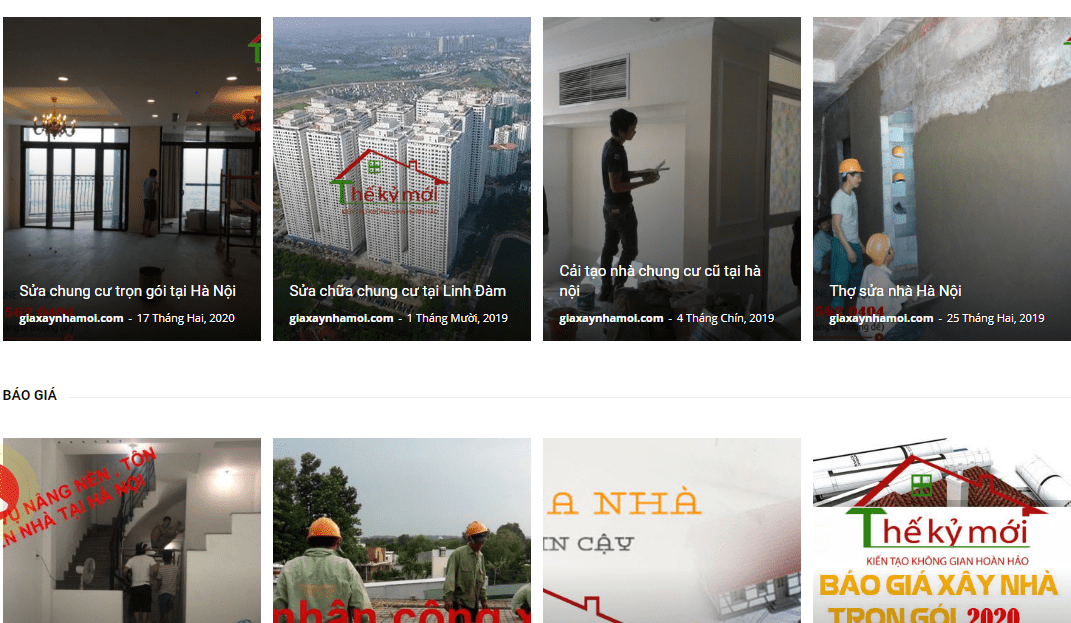 dịch vụ sửa nhà Hà Nội