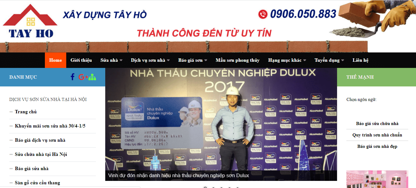 dịch vụ sửa nhà Hà Nội