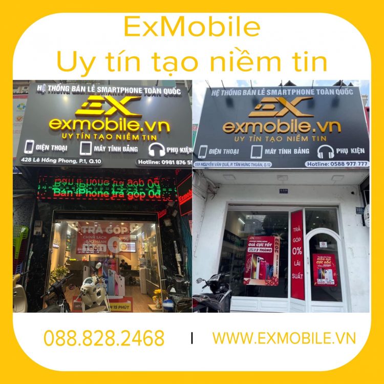Cửa hàng Iphone Sài Gòn Exmobile