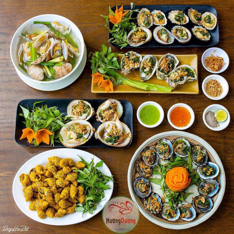 hải sản Quy Nhơn địa điểm ăn hải sản ngon ở Quy Nhơn