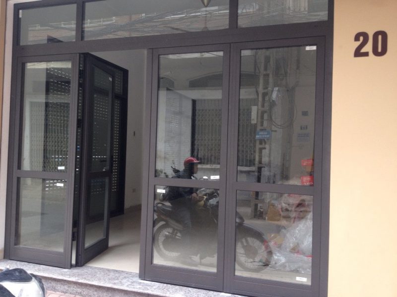 cửa nhựa lõi thép hải phòng Nhôm kính hải phòng