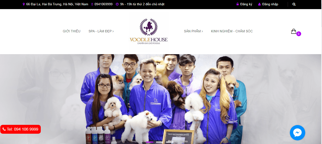 shop chó cảnh ở Hà Nội