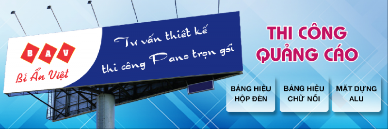 ư vấn, thiết kế và thi công làm biển quảng cáo tại Hà Nội