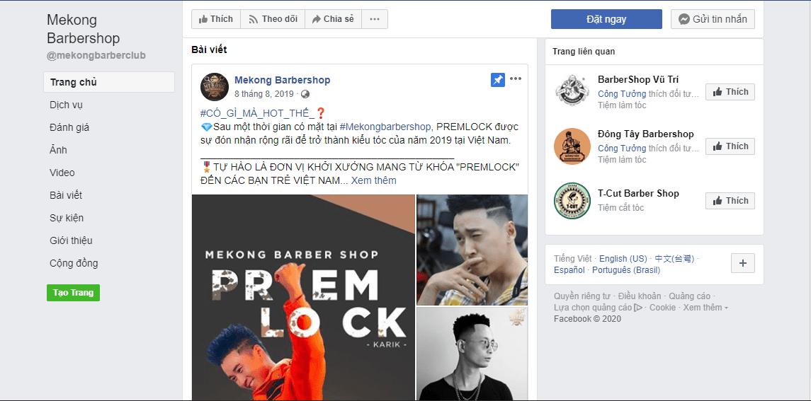 tiệm tóc nam Sài Gòn tiệm tóc nam Sài Gòn