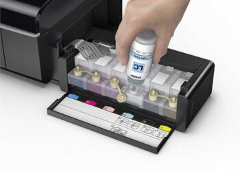 đổ mực in tại nhà