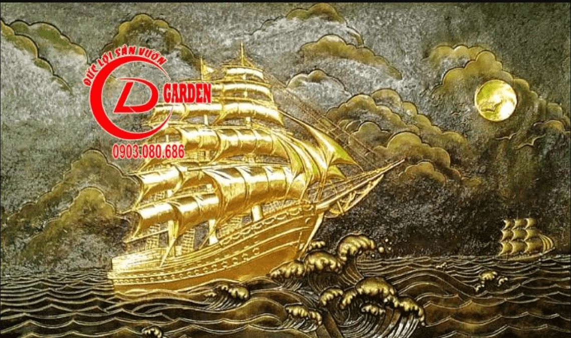 đắp vẽ phù điêu Sài Gòn tranh nổi Sài Gòn
