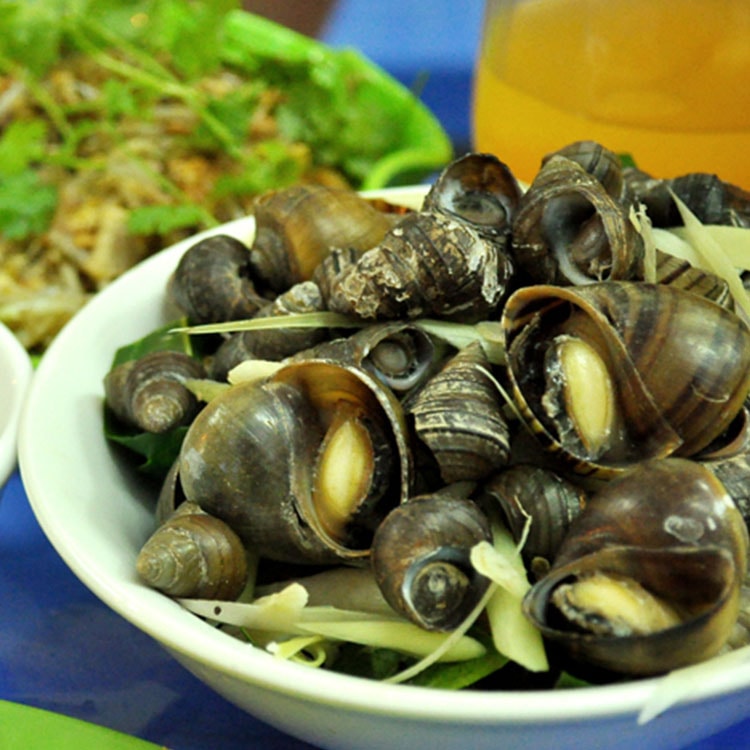 quán ốc cô hà ngõ đồng lùn
