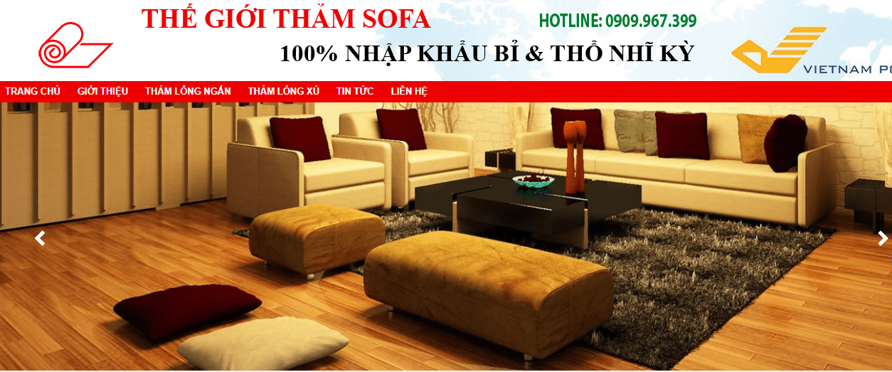 thảm trải sàn Cần Thơ Thế Giới Thảm Sofa