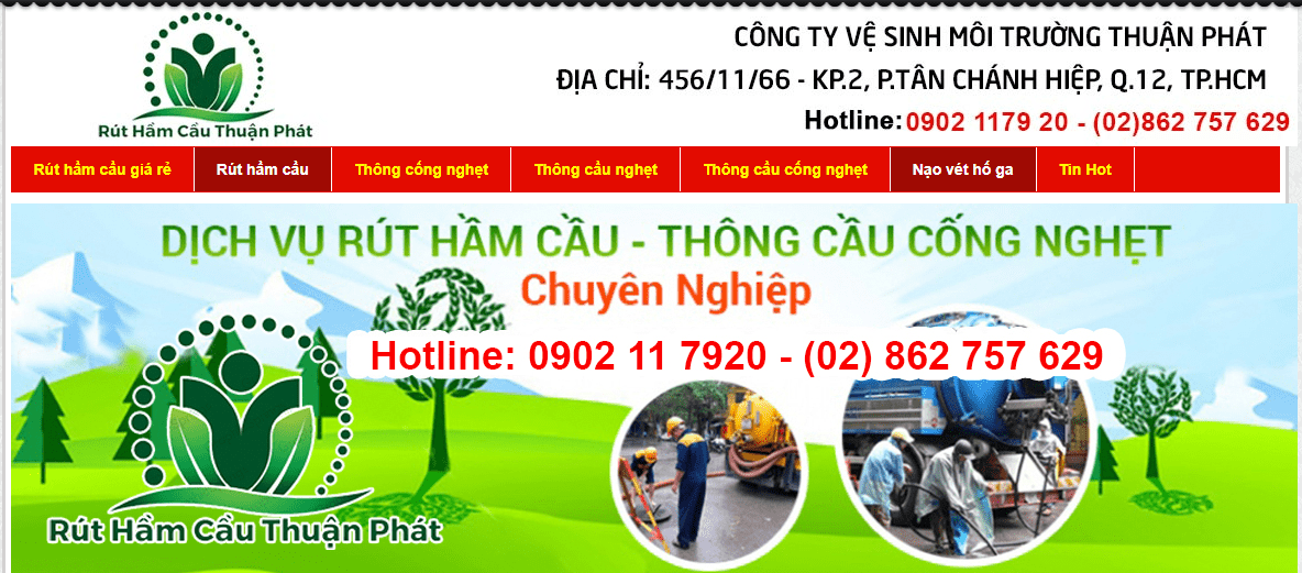 rút hầm cầu nhà bè rút hầm cầu nhà bè