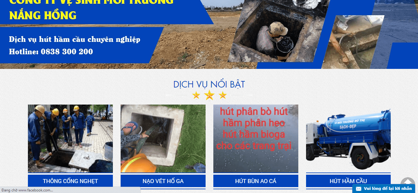 rút hầm cầu nhà bè hút hầm cầu sài gòn uy tín