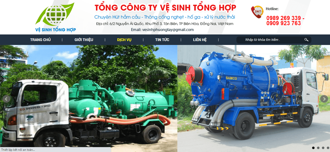 hút hầm cầu bình dương