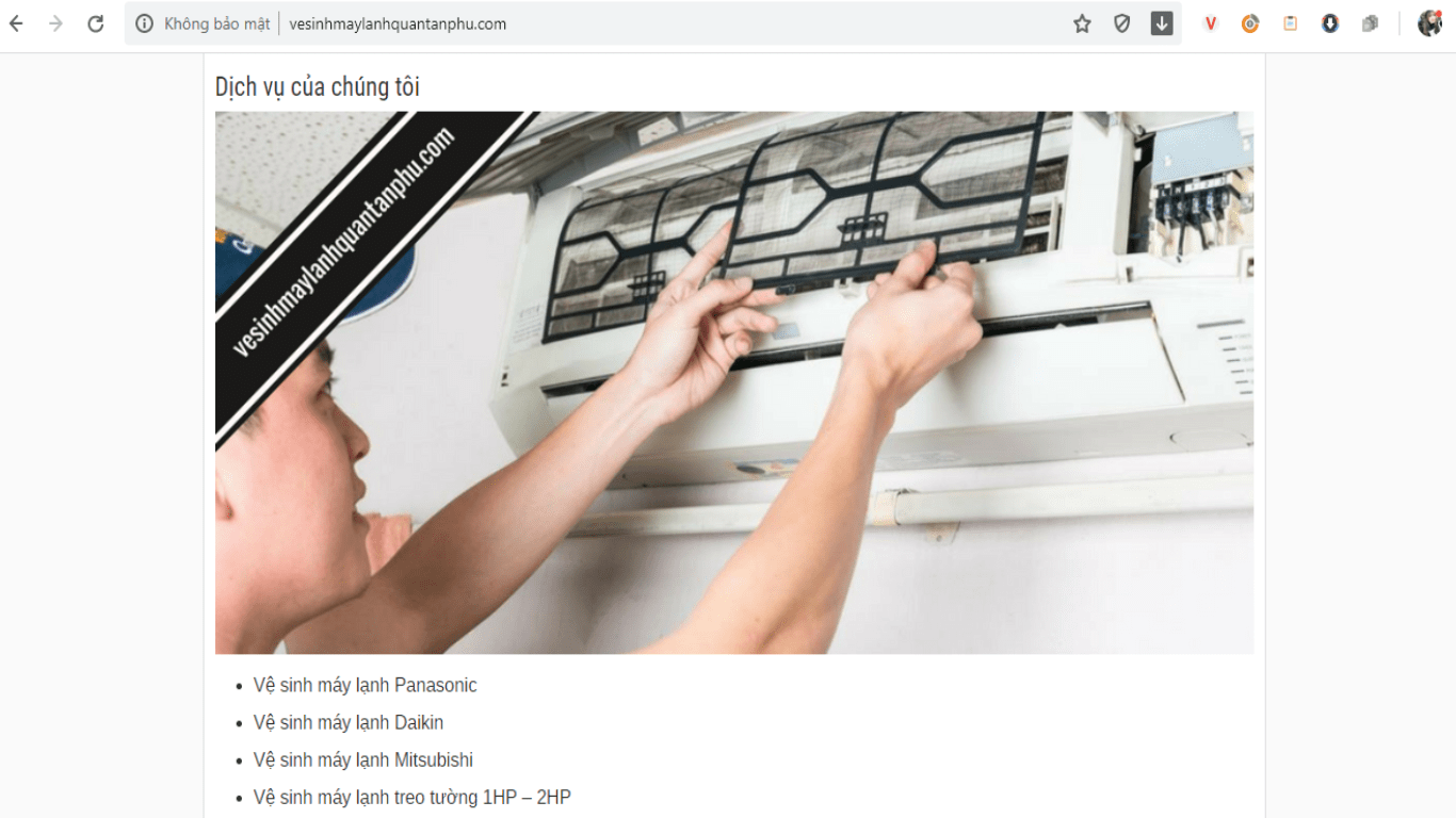 vệ sinh máy lạnh quận tân phú vệ sinh máy lạnh quận tân phú