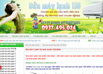 sửa máy lạnh quận tân bình