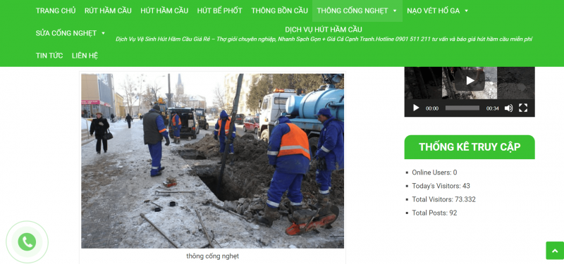 thông cống nghẹt Thủ Đức hút hầm cầu thủ đức