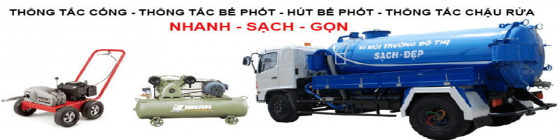thông cống nghẹt Thủ Đức hút hầm cầu thủ đức