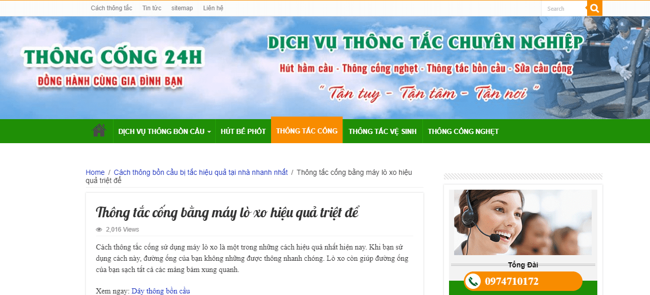 thông cống nghẹt quận bình thạnh thông cống nghẹt quận bình thạnh
