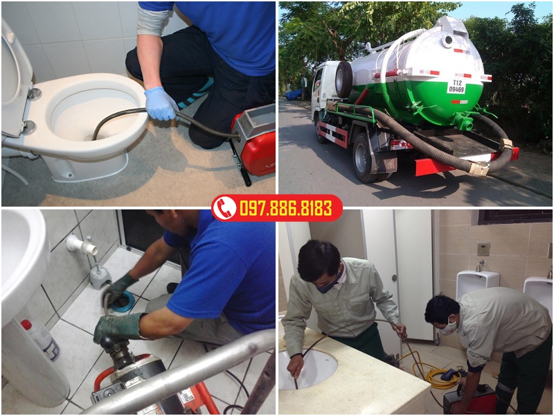 thông tắc cống tại quận Hai Bà Trưng