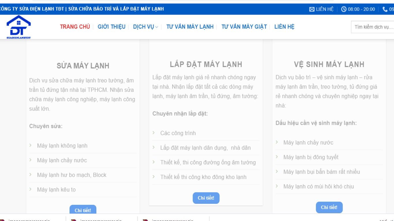 làm sạch máy lạnh