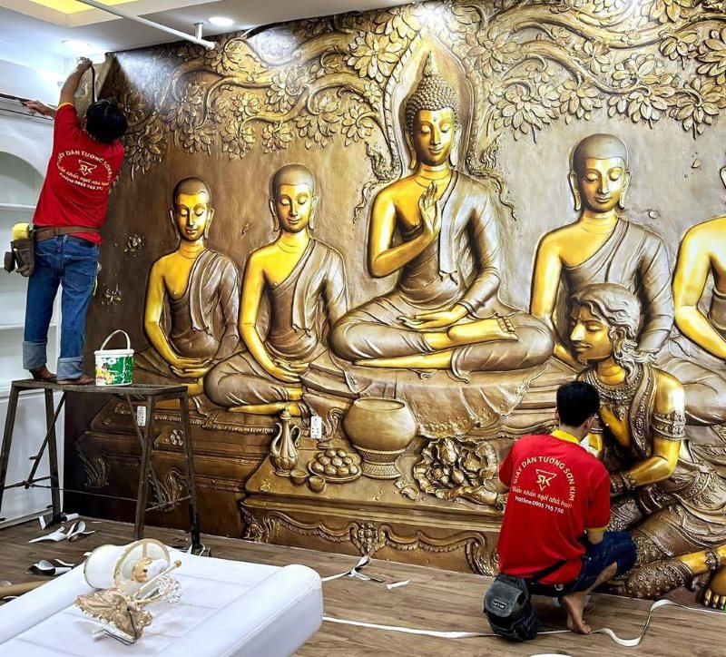 giấy dán tường tphcm