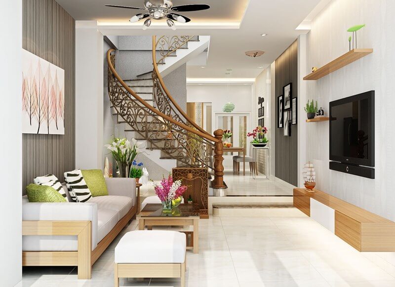 phòng khách đẹp nhà ống 4m phòng khách đẹp nhà ống 4m