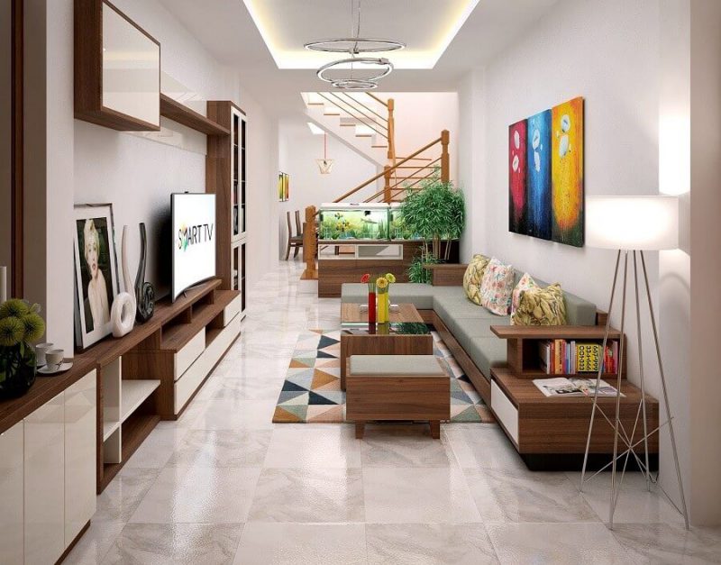 phòng khách đẹp nhà ống 4m phòng khách đẹp nhà ống 4m