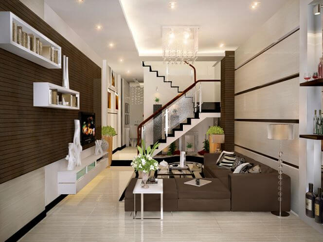 phòng khách đẹp nhà ống 4m phòng khách đẹp nhà ống 4m