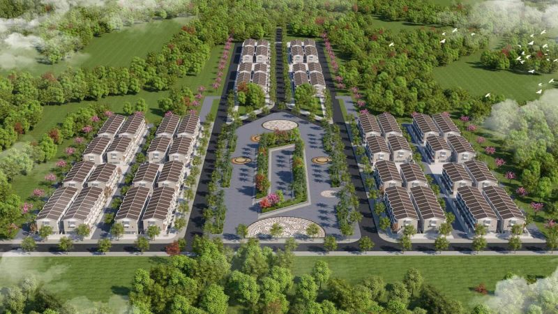 Dự án Palm Hill thiết kế cảnh quan đô thị