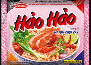 1 gói mì tôm hảo hảo bao nhiêu calo