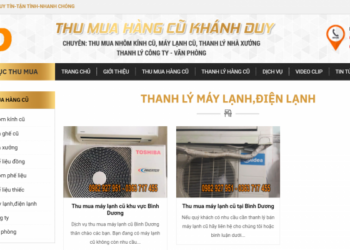 thu mua tủ lạnh cũ Bình Dương