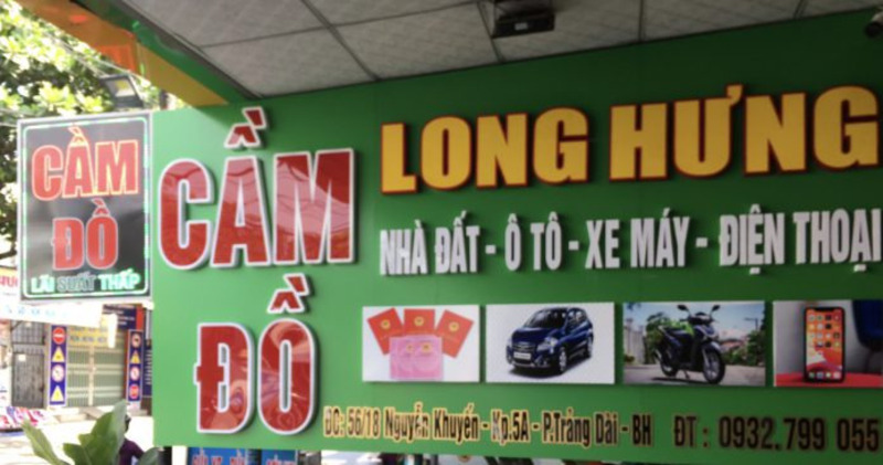 Cầm đồ Biên Hòa Cầm đồ Biên Hòa