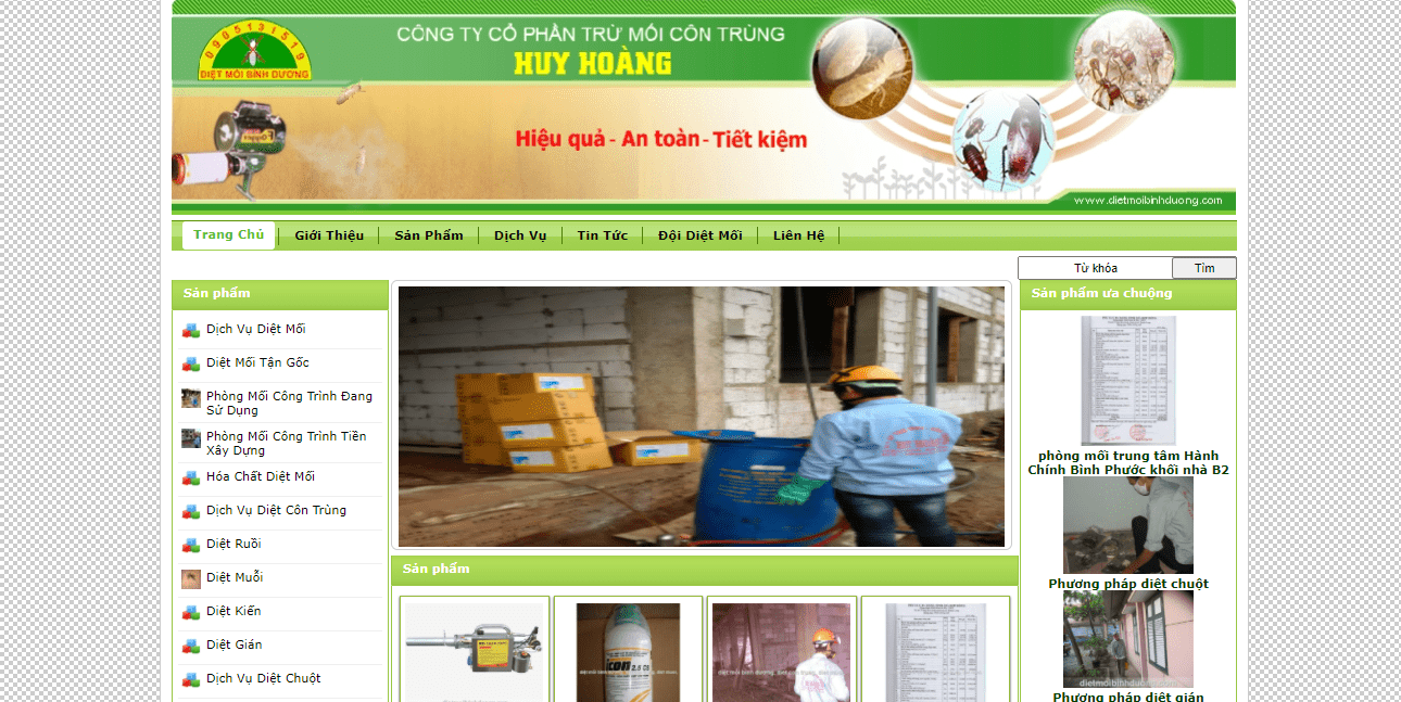 Công Ty Cổ Phần Trừ Mối Côn Trùng Huy Hoàng