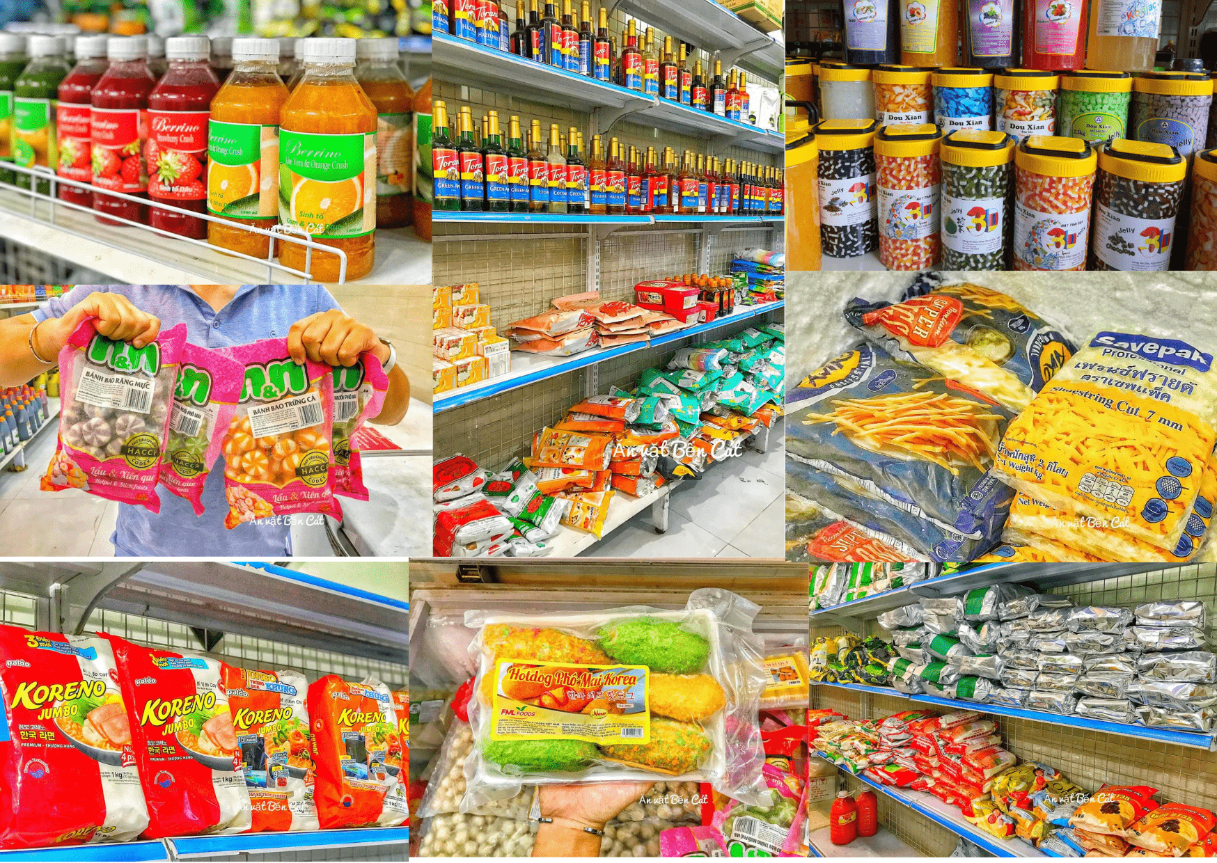 Nguyên liệu pha chế Bình Dương Nguyên liệu pha chế Bình Dương