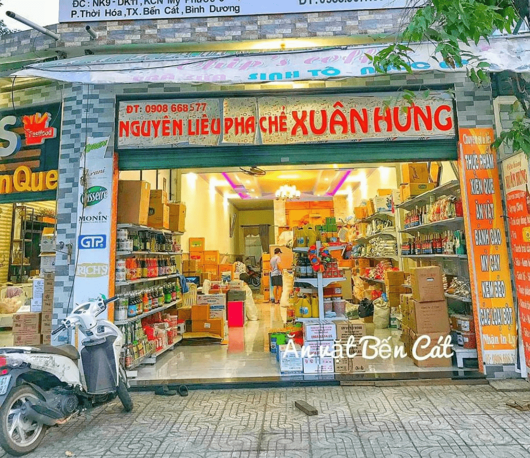 Nguyên liệu pha chế Bình Dương Nguyên liệu pha chế Bình Dương