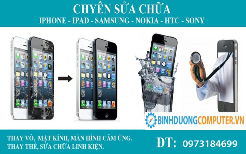 sửa điện thoại Bình Dương